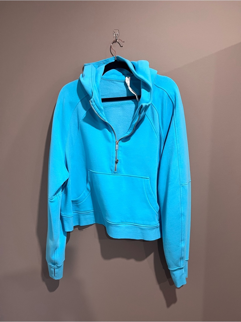 lululemon athletica Bright Teal Pullover Hoodie